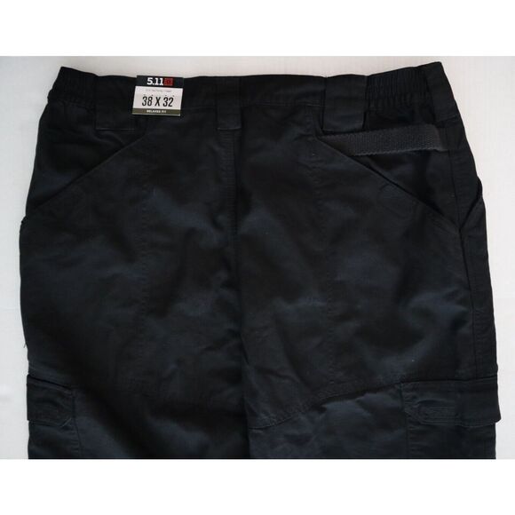 5.11 Tactical 74251-019 Men's Sz 38x32 Black Tactical Series Relaxed Fit Pants - Picture 7 of 10